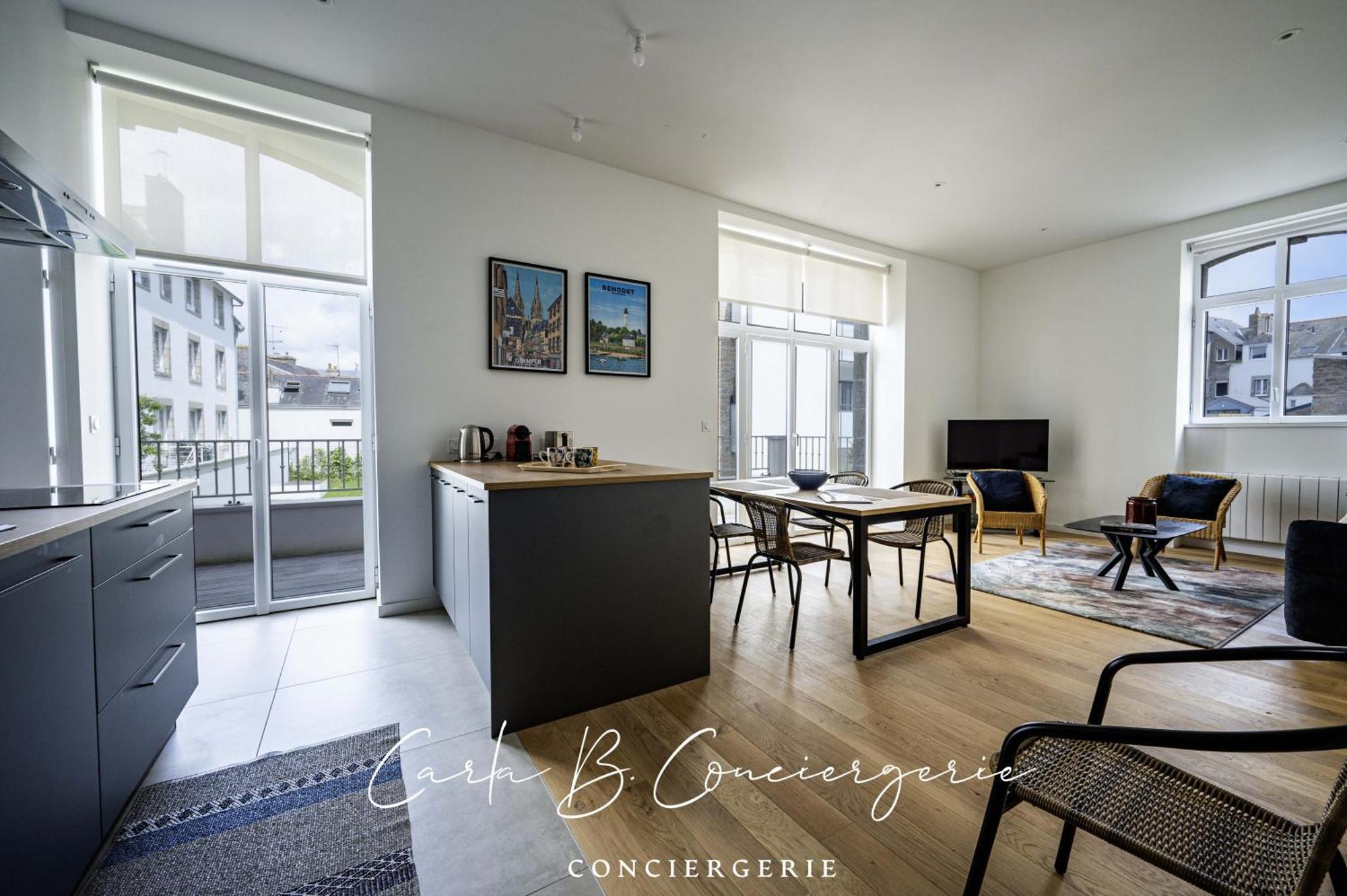 L'Ecrin Concarneau 4 Personnes Apartment Ngoại thất bức ảnh
