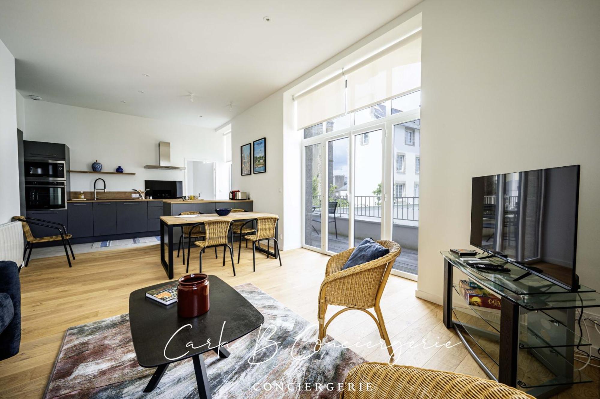 L'Ecrin Concarneau 4 Personnes Apartment Ngoại thất bức ảnh